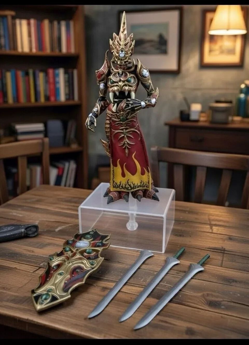 MANDARIN SPAWN The Dark Ages McFarlane Toys Action Figure Series 14.1999 Vintage
